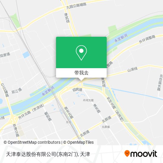 天津泰达股份有限公司(东南2门)地图