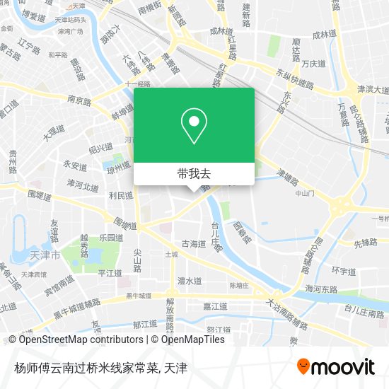 杨师傅云南过桥米线家常菜地图