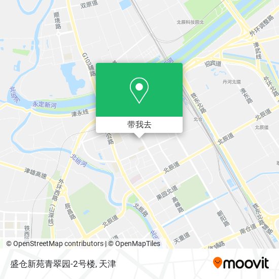 盛仓新苑青翠园-2号楼地图
