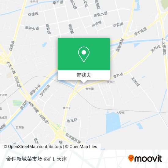 金钟新城菜市场-西门地图