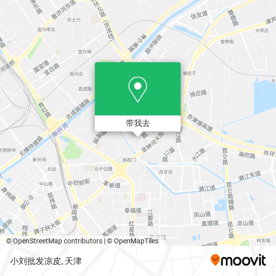 小刘批发凉皮地图