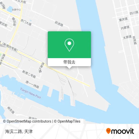 海滨二路地图