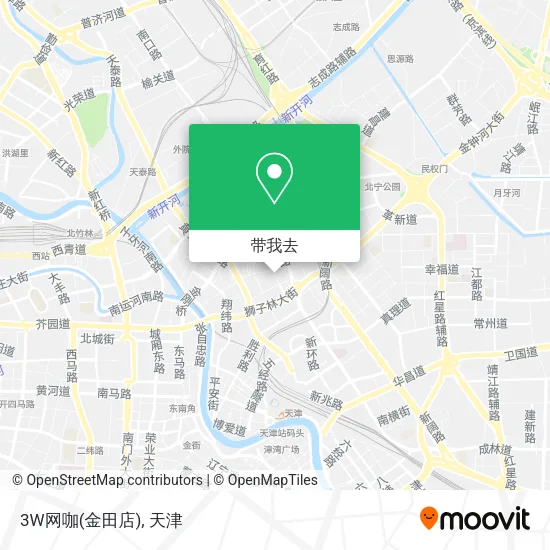 3W网咖(金田店)地图