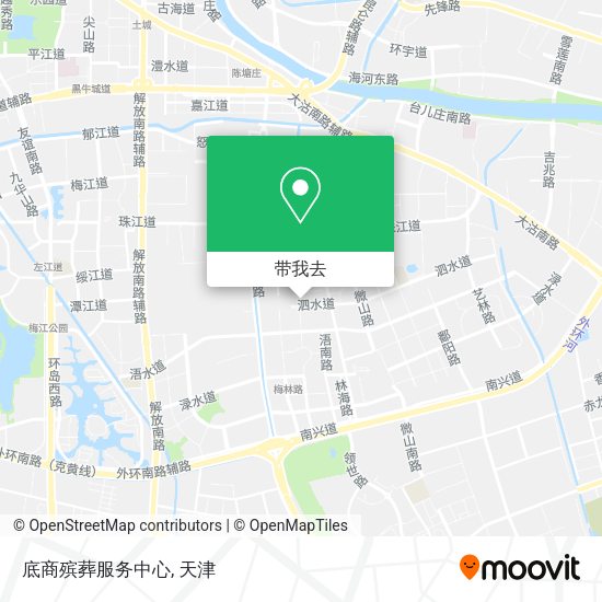 底商殡葬服务中心地图