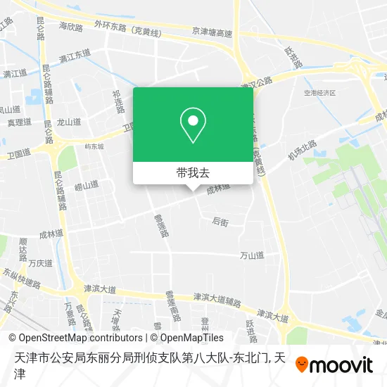 天津市公安局东丽分局刑侦支队第八大队-东北门地图