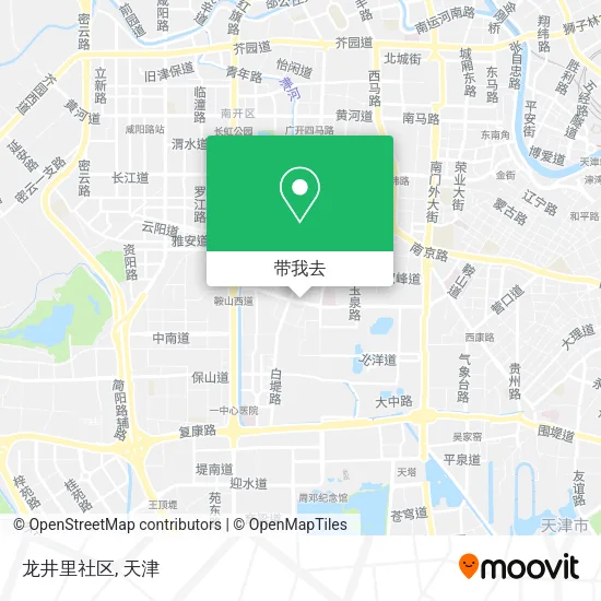 龙井里社区地图