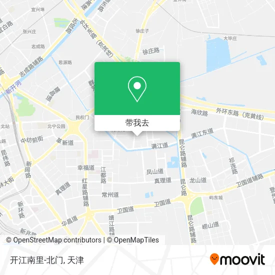 开江南里-北门地图