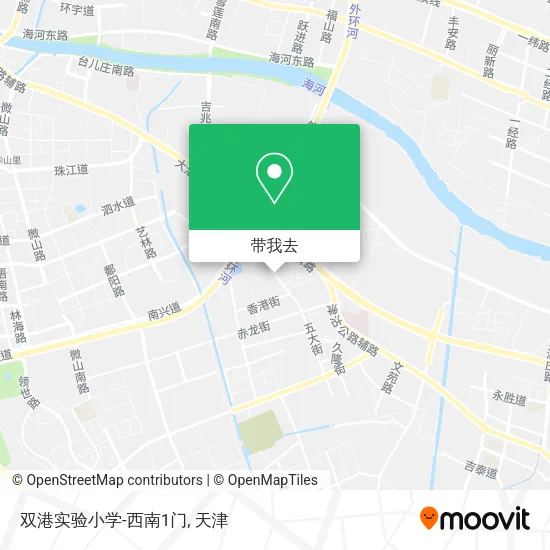 双港实验小学-西南1门地图