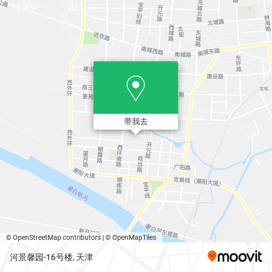河景馨园-16号楼地图