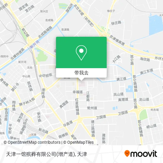天津一馆殡葬有限公司(增产道)地图