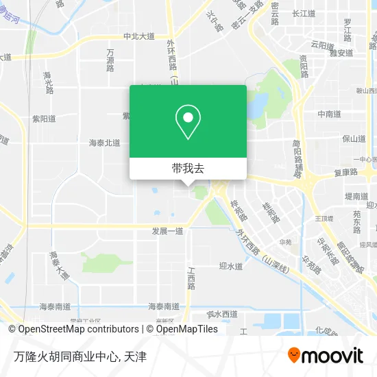 万隆火胡同商业中心地图