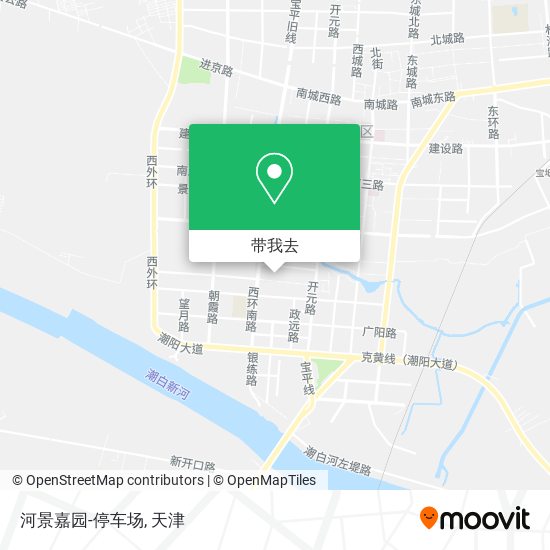 河景嘉园-停车场地图