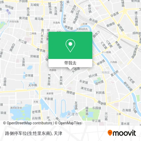 路侧停车位(生甡里东南)地图