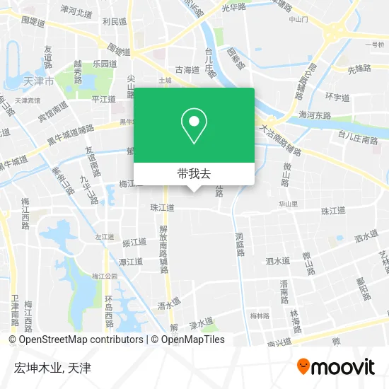 宏坤木业地图
