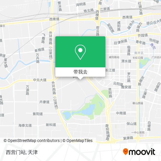 西营门站地图