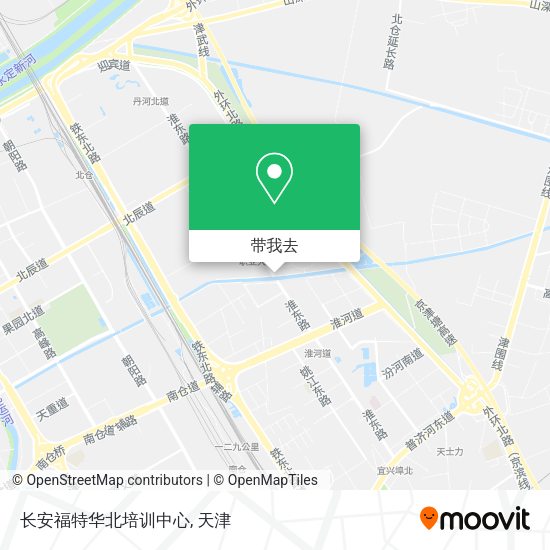 长安福特华北培训中心地图