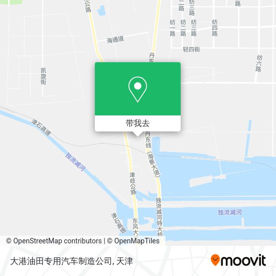 大港油田专用汽车制造公司地图