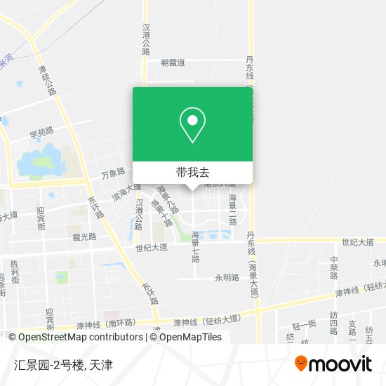 汇景园-2号楼地图