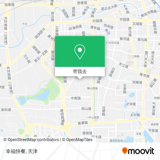 幸福快餐地图