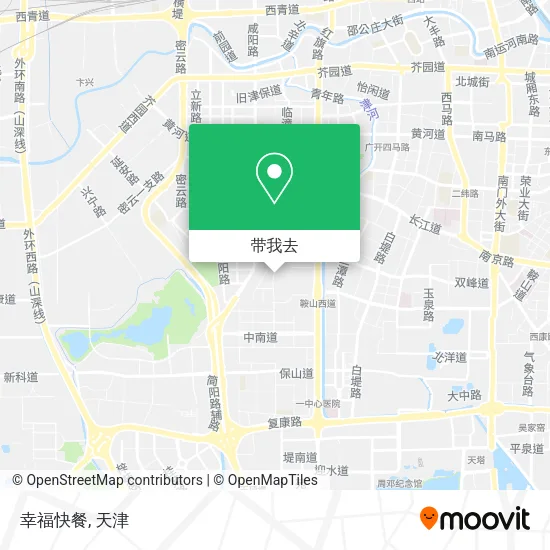幸福快餐地图