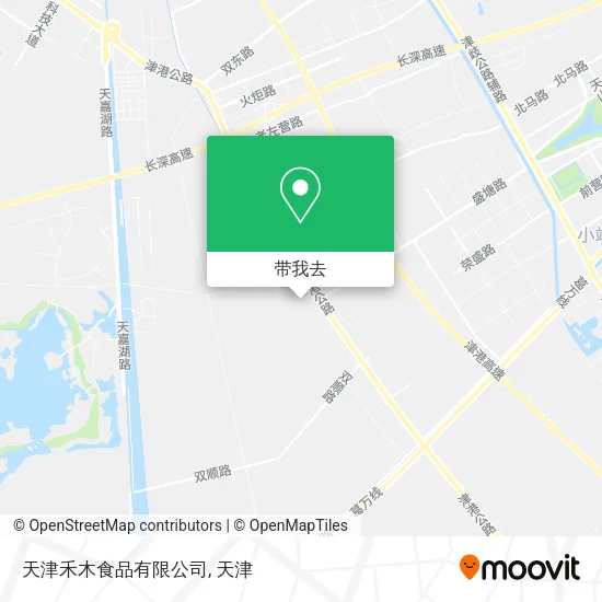 天津禾木食品有限公司地图