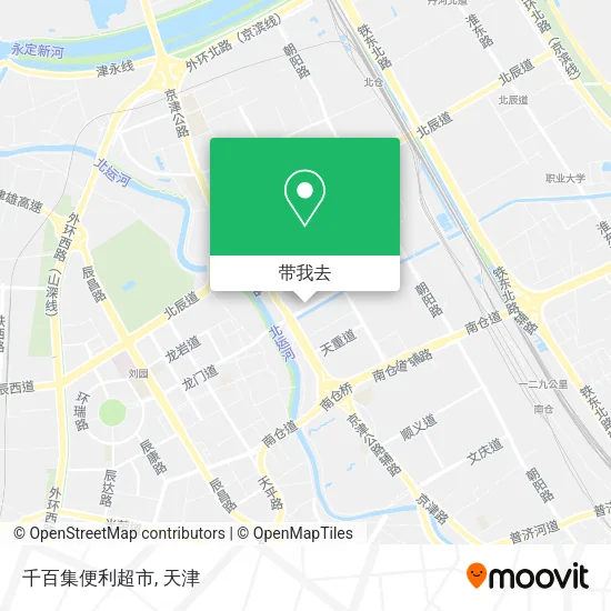 千百集便利超市地图