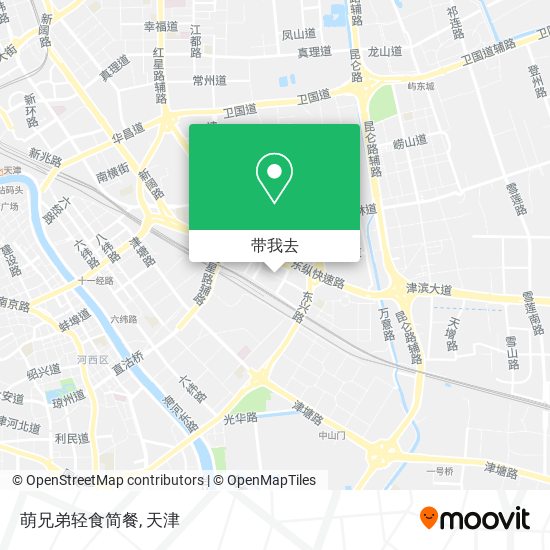 萌兄弟轻食简餐地图