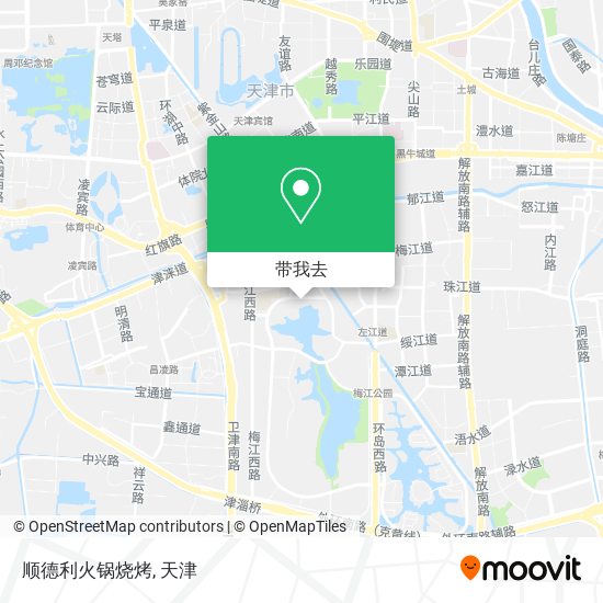 顺德利火锅烧烤地图