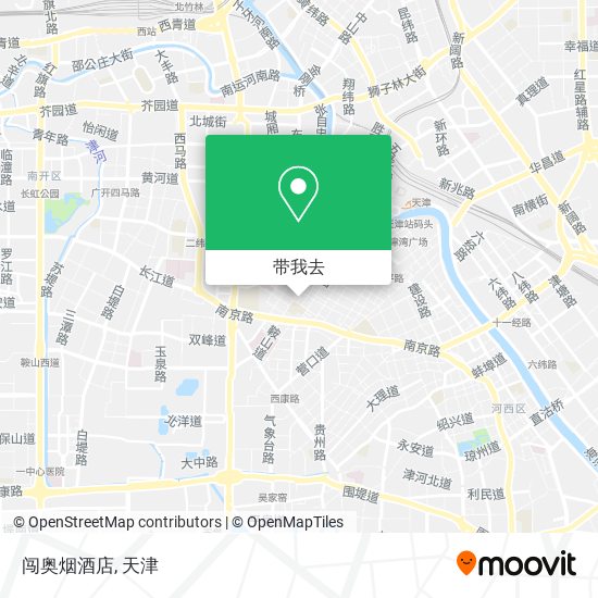 闯奥烟酒店地图