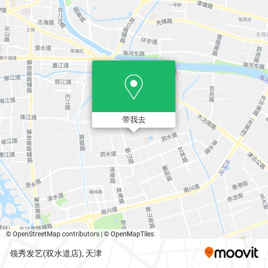 领秀发艺(双水道店)地图