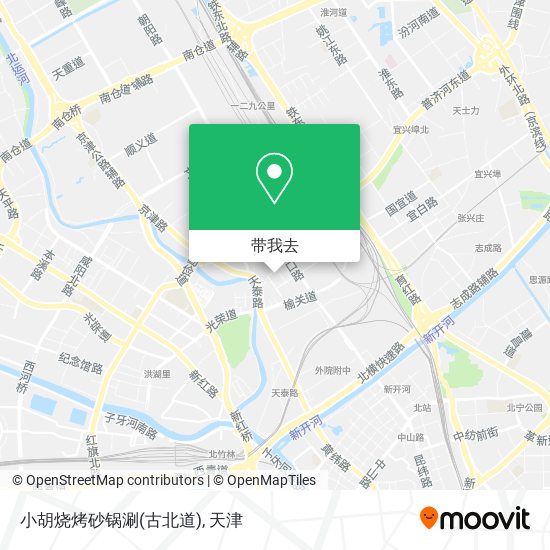 小胡烧烤砂锅涮(古北道)地图