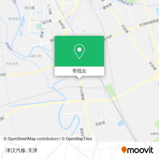 津汉汽修地图