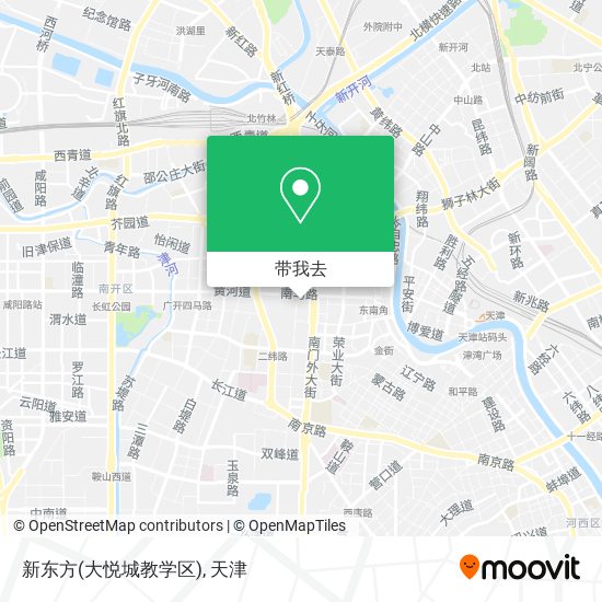 新东方(大悦城教学区)地图