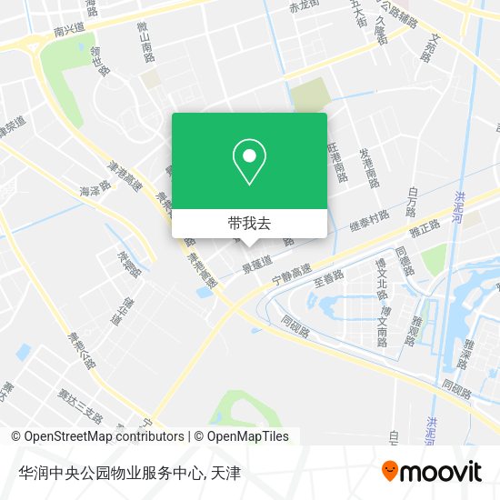 华润中央公园物业服务中心地图