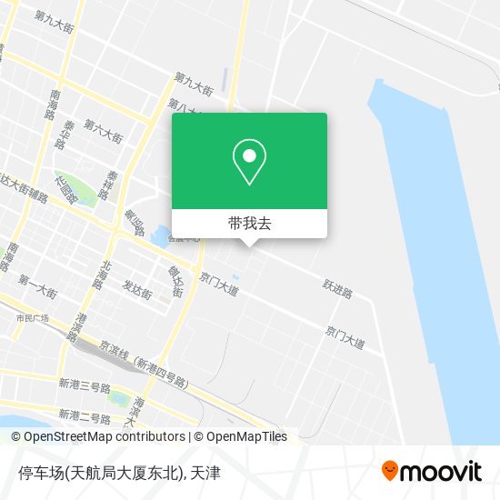 停车场(天航局大厦东北)地图