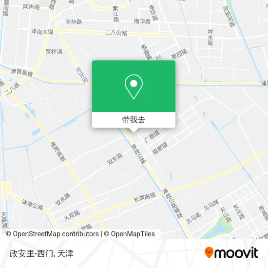 政安里-西门地图