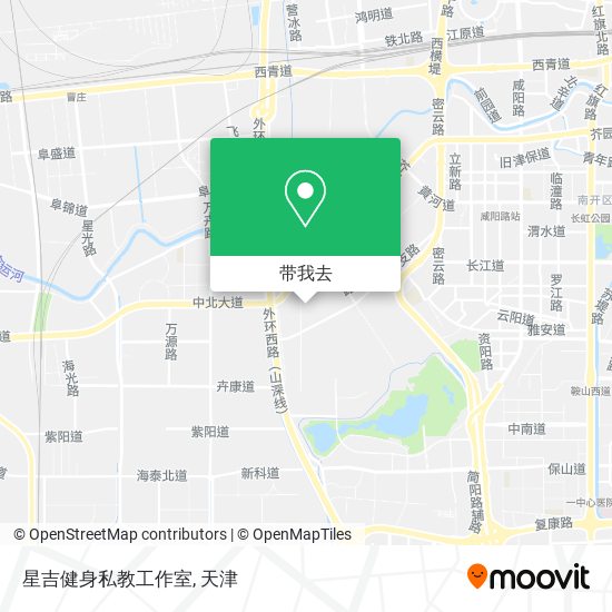 星吉健身私教工作室地图
