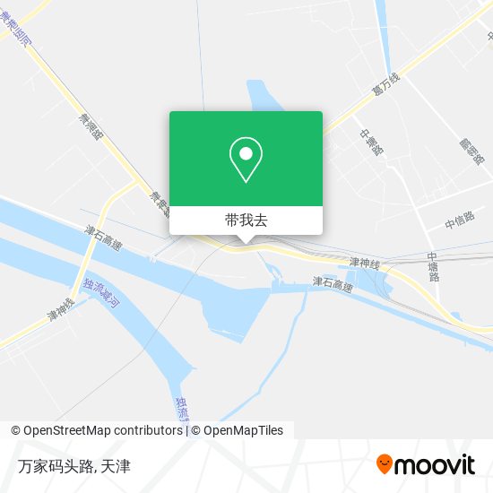 万家码头路地图