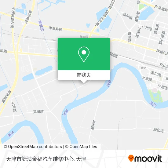 天津市塘沽金福汽车维修中心地图