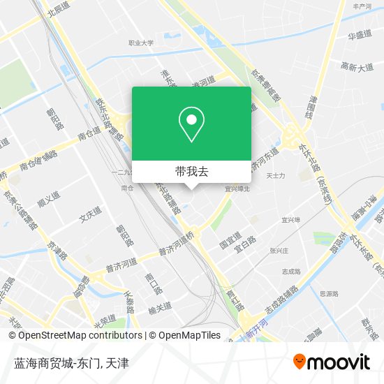 蓝海商贸城-东门地图