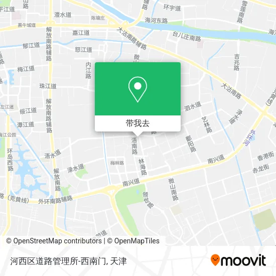 河西区道路管理所-西南门地图