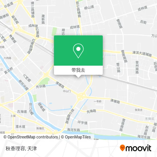 秋香理容地图