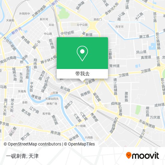 一砚刺青地图