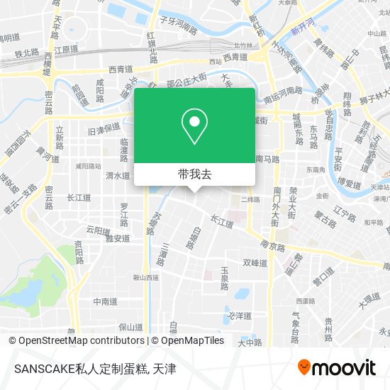 SANSCAKE私人定制蛋糕地图