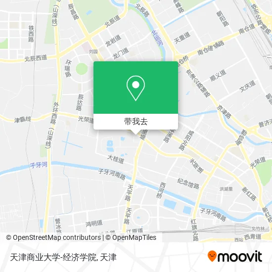 天津商业大学-经济学院地图