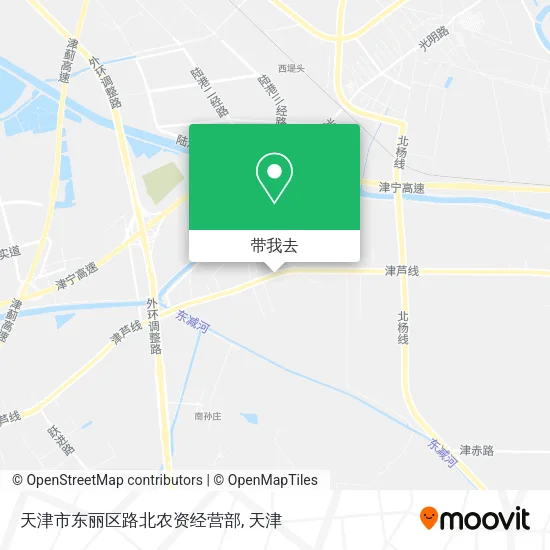 天津市东丽区路北农资经营部地图
