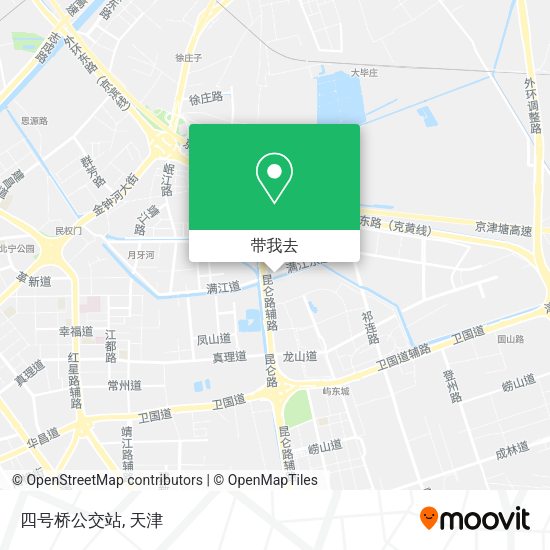 四号桥公交站地图