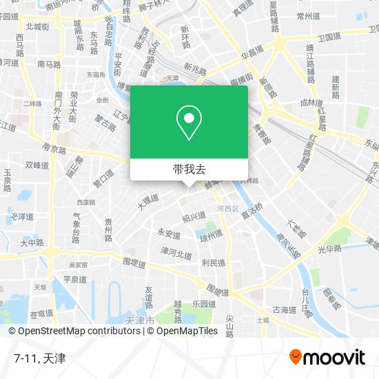 7-11地图