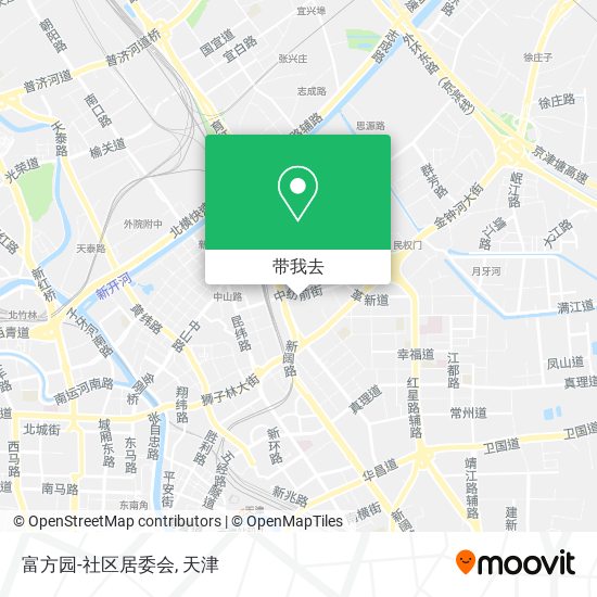 富方园-社区居委会地图