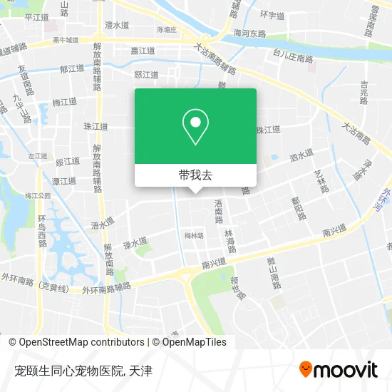 宠颐生同心宠物医院地图